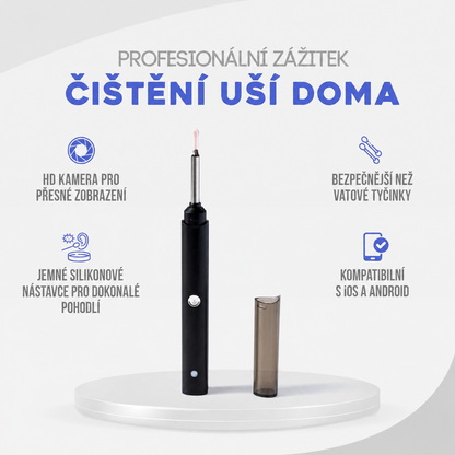EarGlow: Čistič ušního mazu s kamerou