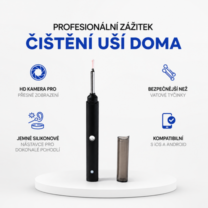 EarGlow: Čistič ušního mazu s kamerou